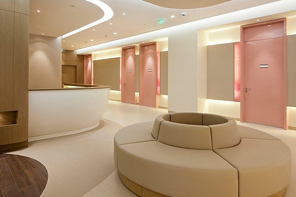 Healthcare interior detail by New LV Interior